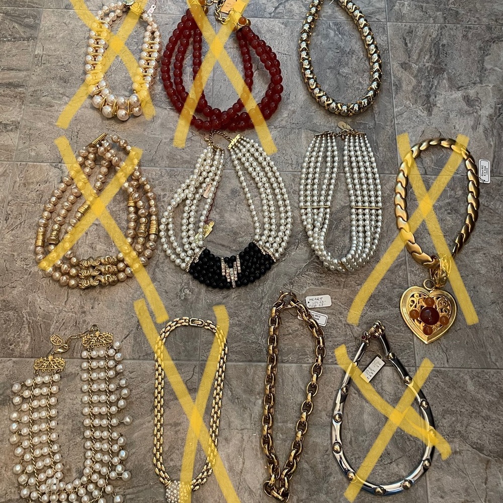 *New* Assorted Vintage Jewelry- Necklaces, Earrings, Bracelets, Pins